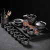 2-37.jpg Authentic Yixing Purple Clay Year of the Dragon Gongfu Tea Set with Antique Chinese Dragon Carving