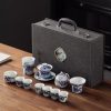 2-67.jpg Unique Dragon Year Tea Set with Blue and White Porcelain Pattern