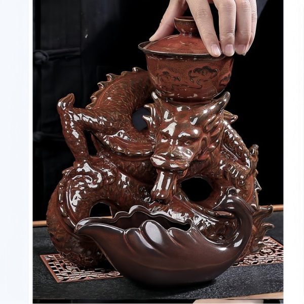 3-35.jpg Antique Elegant Ceramic Semi Automatic Lazy Exquisite Red Chinese Dragon Phoenix Ware Tea Set