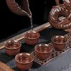 4-34.jpg Antique Elegant Ceramic Semi Automatic Lazy Exquisite Red Chinese Dragon Phoenix Ware Tea Set