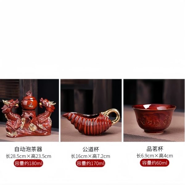 5-42.jpg Vintage Exquisite Ceramic Opulent Red Double Dragon Gilding Tea Set