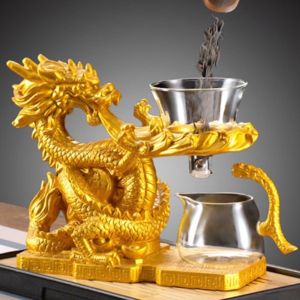 6-6-1.jpg Glass Teapot with Gold Dragon Design and Stainless Steel Infuser