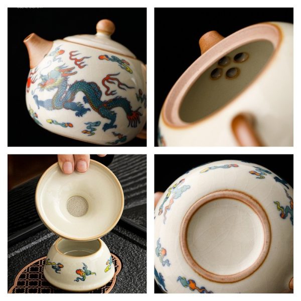 Ru-Kiln-Hand-Painted-Dragon-Theme-Kung-Fu-Teaware-Set-with-Rectangular-Tray-1.jpg Two Dragons Playing with Pearls Ceramic Kung Fu Teaware Set with Tea Tray